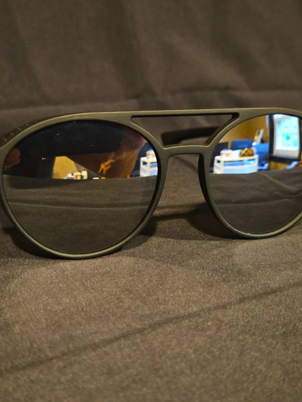 Black Funky Designer Unique Sunglasses – Brand New – Never Used